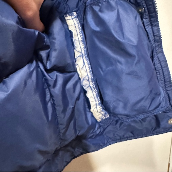 Vintage Blue Puffer Jacket - Picture 3 of 7